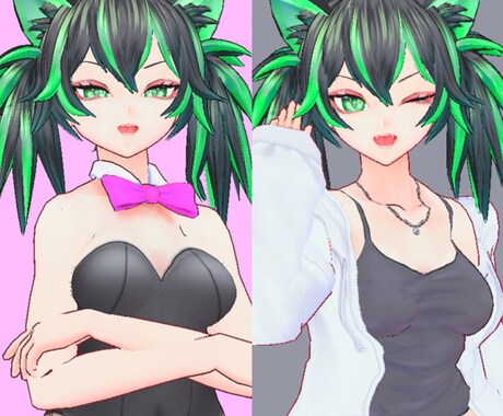 Vtuber必見！高クオリティVroid作ります 完全オリジナル、イメージ通りのV体受肉できます！ イメージ2