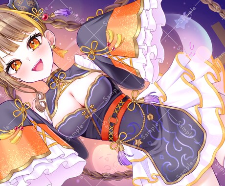 ふんわり可愛いイラストをお描きします アイコンから一枚絵までなんでもおまかせください。 イメージ2
