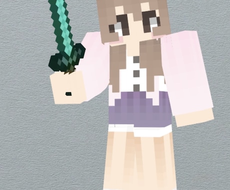 Minecraftスキン制作致します “好き”をぎゅっと詰めた、あなただけのマイクラスキ」 イメージ2