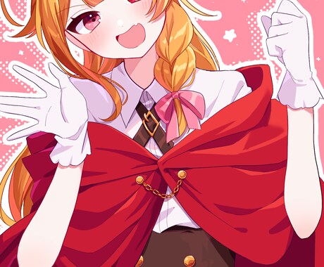 アイコン・サムネイル・立ち絵お描きします キラキラ・かわいいイラスト制作します！ イメージ2