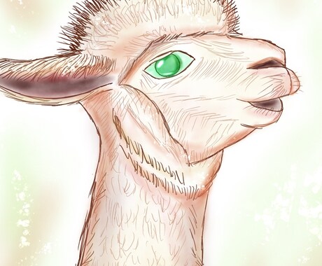 写真をもとに温かみのあるペットイラスト制作します 「写真では残せない温かさをイラストで。」 イメージ2