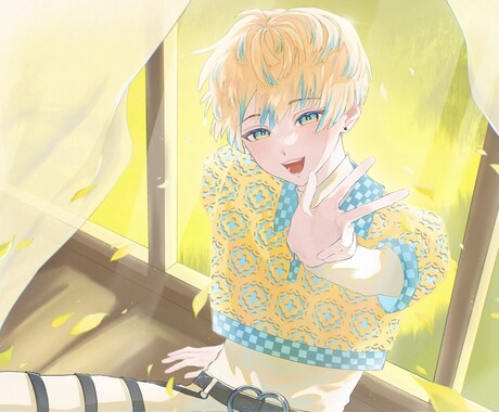かわいいからかっこいいまでイラストをお描きします アイコン、1枚絵、立ち絵、ミニキャラなどお描きします。 イメージ2