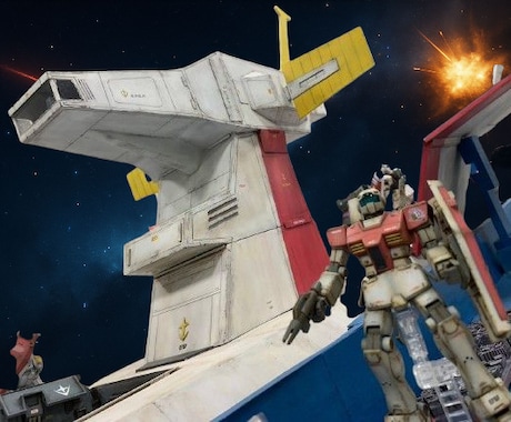 初心者歓迎！ガンプラ・ジオラマの構図を考えます “作品の世界観を引き出す『構図の種』、お渡しします。” イメージ2