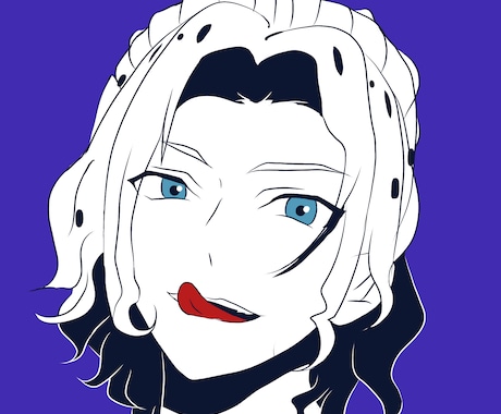 目を引くビビッドアイコン描きます イメージ1