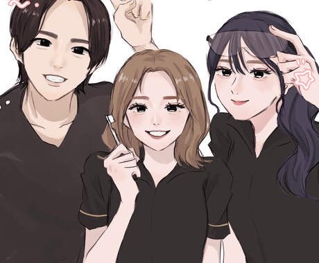 あなたと大切な人の“特別な1枚”描きます “あなたらしさ”を詰め込んだイラストを心をこめて制作します イメージ1