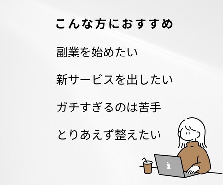 まずはカタチに。ココナラ出店画像つくります 副業・初心者向けにやさしく整えます イメージ2