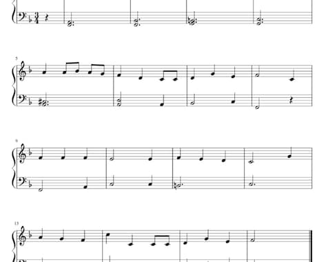 MuseScore4対応 楽譜の浄書・移調します 音大卒・エレクトーン歴20年以上｜用途に合わせて細かく作成 イメージ2