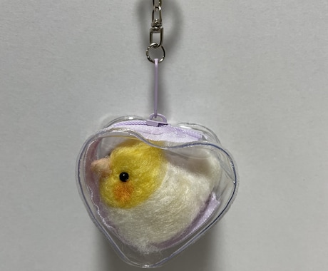 小鳥好きな方に喜ばれるキーホルダー制作します 可愛い小鳥キーホルダーいかがでしょうか？ イメージ2