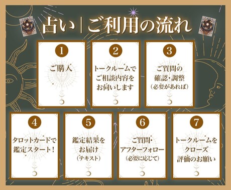 タロット恋愛☪️タロットで占います タロットで近未来を片想い復縁遠距離・アプリ・婚活イベントで イメージ2