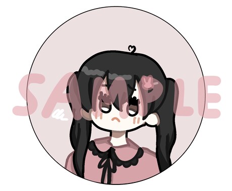 SNSなどで使えるインパクトあるアイコン描きます イメージ1