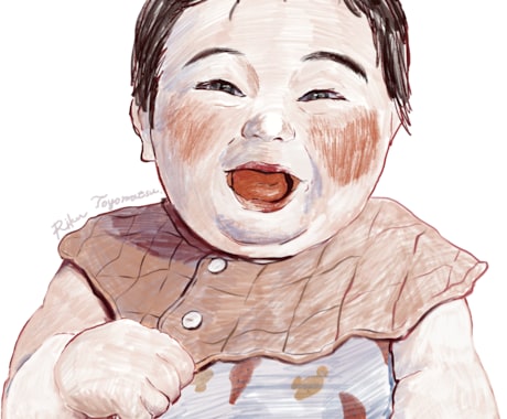 写真からおしゃれに似せる！似顔絵イラスト描きます SNSアイコンや内祝いオリジナルグッズにも イメージ2