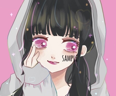 最短即日納品＊女の子SNSアイコン描きます まずはお気軽にご相談ください＊ イメージ1