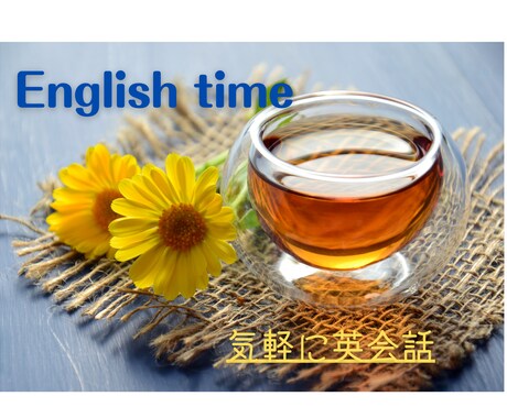 初心者向け大人英会話します ハードル低く、気軽に英会話♪ 日本語も交えてご指導します イメージ1