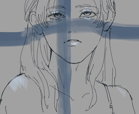 SNSアイコンの制作を承ります ちょっとダウナーでゆるいイラストアイコン イメージ2