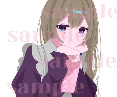 ロリショタイラストのデザインロゴ一枚絵描きます ショタやロリの幼い顔を描くのが得意です。 イメージ1