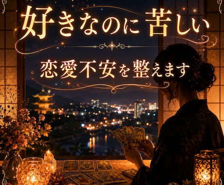 好きなのに苦しい恋愛不安を整えます 彼の気持ちと不安の根っこを30分チャットで整えます イメージ1