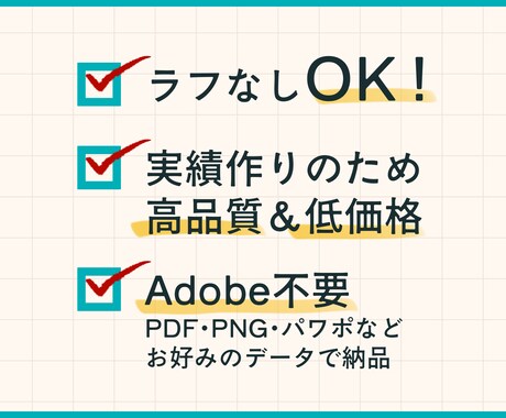誰にでも見やすい!低価格でポスターをデザインします 納期、修正、データ形式など柔軟に対応可能! イメージ2