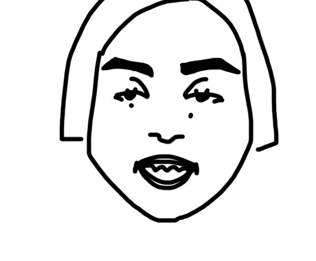 アイコンの絵を描きます 白黒でシンプルな、手書きでゆるふわ雰囲気のアイコン イメージ2