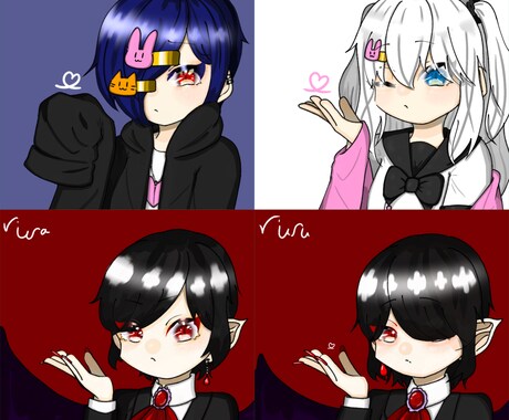 あなたの望むイラスト描きます かわいいイラストを求めてる方、お急ぎの方にオススメ! イメージ2