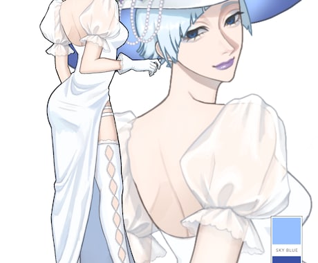 商用可！動画サムネイルなどのイラスト制作します あなたのイメージを形に。雰囲気のあるイラストを制作します！ イメージ2