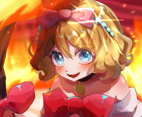 キラキラ可愛い一枚絵描きます イメージ1