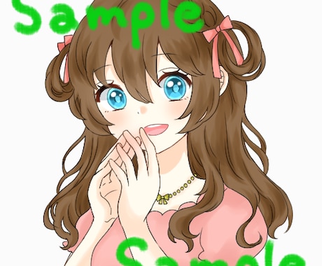 シンプルで可愛いアイコン制作します SNSで使用するアイコンを描きます！【版権/オリジナル】 イメージ2