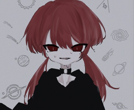 ご希望に沿ったイラスト：SNSのアイコン等描きます かわいい女の子や男の子を描きます。基本厚塗りです。 イメージ2