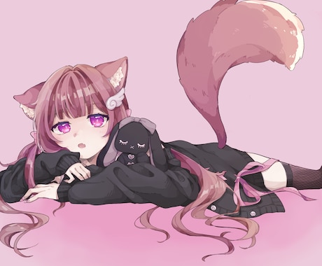 可愛いイラスト制作します 可愛いをぎゅっと詰め込んだあなただけの1枚お描きします！ イメージ1