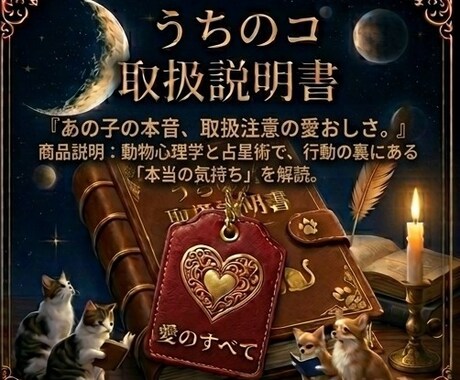 我が子の本音と愛しい秘密を紐解きお伝えします 我が子の本音と愛しい秘密を紐解く愛の取扱説明書です イメージ1
