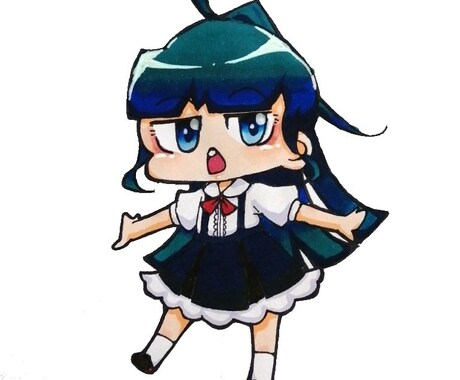 プニッとしたキャラクターをお描きいたします イメージ1