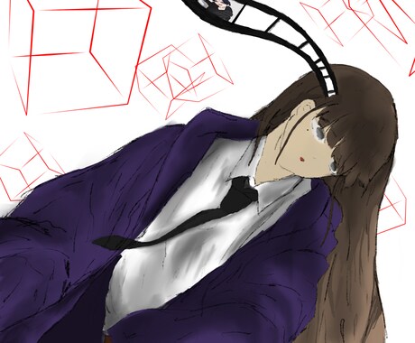 雰囲気・世界観のあるイラスト制作します 物語性のある一枚絵／SNSアイコン／配信サムネ対応 イメージ2