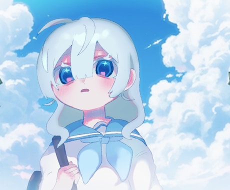 歌ってみた動画のサムネイル描きます イメージ1