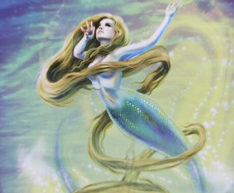 人魚があなたの運命を導きます マーメイドのオラクルカードを使い、お悩みに寄り添って占います イメージ1