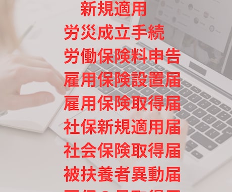社労士が社会保険・労働保険の新規適用を代行します 従業員を初めて採用！手続は開業１０年の社労士お任せください！ イメージ2