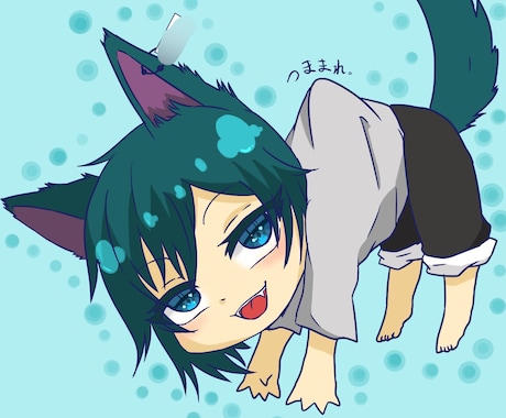 SNS等のアイコンのイラストを作成します ご希望に沿った内容でアイコンをお描きします！ イメージ2