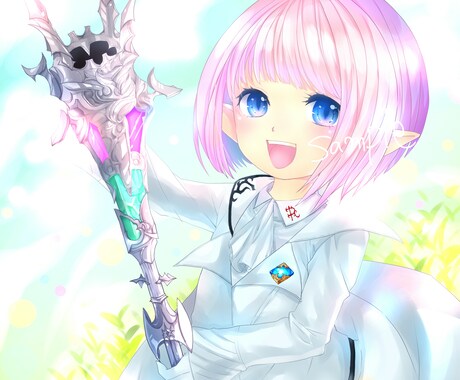 立ち絵、イラストお描きします 綺麗な1枚のイラスト、立ち絵が欲しい方向けです。 イメージ2