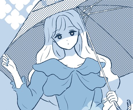 シンプルでかわいいイラスト作成します 商用利用OK・アイコン・広告・グッズなどの用途で使用できます イメージ1