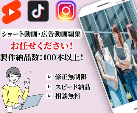 ショート動画作成致します イメージ1