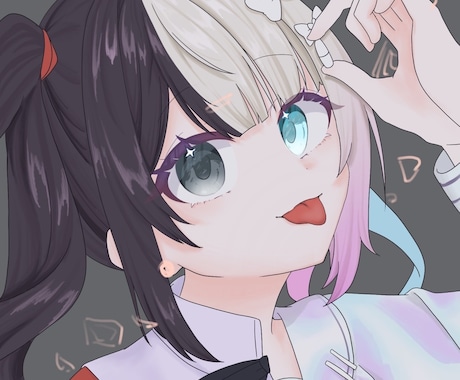 目を惹かれるSNS用アイコン描きます イメージ1