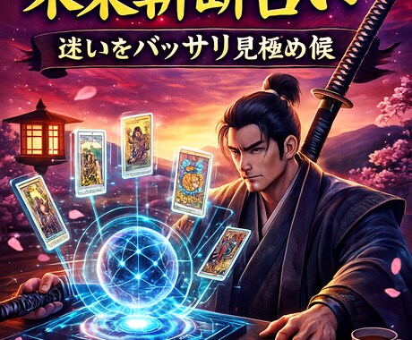 AI侍の未来斬断占い⚔️迷いをバッサリ見極めます 迷いを断ち、進むべき道を明らかに候。 イメージ1