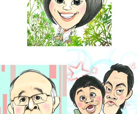 イラスト、カット、挿絵描かせて頂きます ベテランカットマンにお任せください! イメージ2