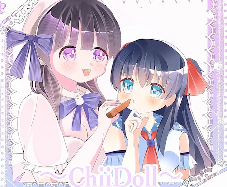 最短7日！お手頃価格でかわいいイラストを制作します 最短7日で納品可能！4月のご依頼受付中です！◯ イメージ1