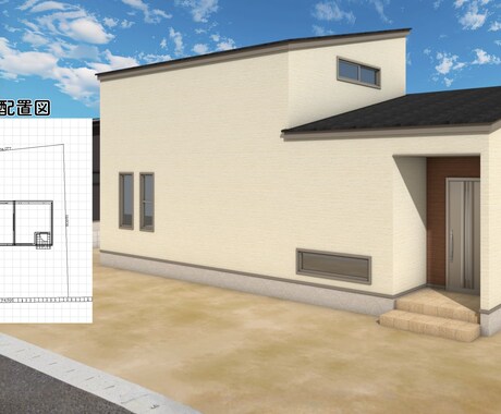 RIKCADで建物データ＆敷地配置図を作成します RIK CAD検定1級、実務10年以上 イメージ2