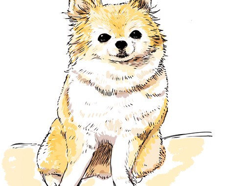 ペットの似顔絵を制作します リアルでやわらかいペットの似顔絵をご自宅用やプレゼント用に イメージ2
