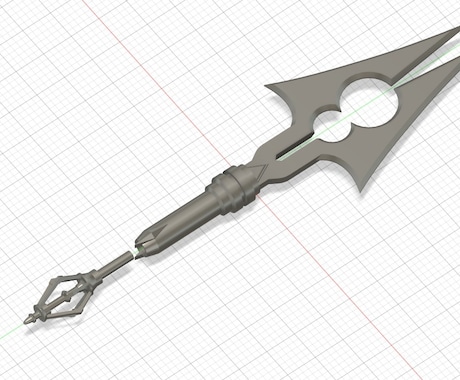 コスプレ・小道具3Dプリント原型パーツ製作します 設計〜出力まで！コスプレイヤーの知識を活かした造形をご提案 イメージ2