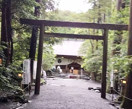 呼ばれた人しか参拝出来ない神社、代理参拝いたします 道を開きたい方必見！猿田彦大神の総本宮である椿大神社へ参拝 イメージ2