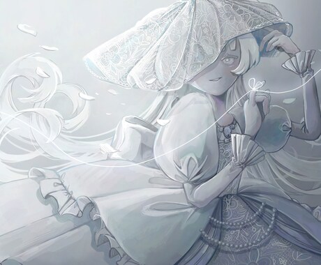 あなただけの一枚絵・イラスト制作致します アイコン用や一枚絵、動画用など幅広く活用可能◎ イメージ2