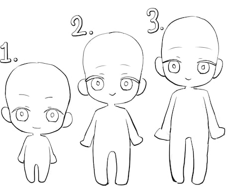 かわいいミニキャラ描きます アイコン・グッズに最適！SDキャラをお届けします イメージ2