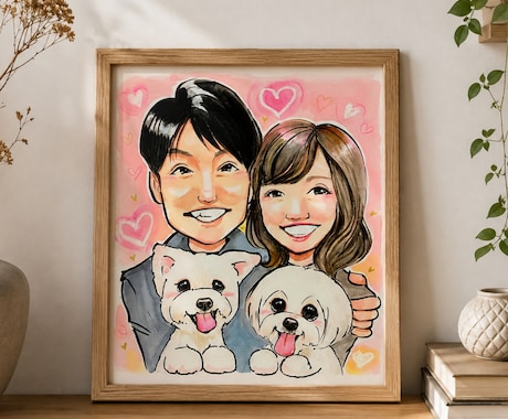 還暦、お祝いや記念に！すぐ飾れる色紙に手書きします 世界で1枚だけの原画！贈って飾って嬉しい一枚/送料込 イメージ2