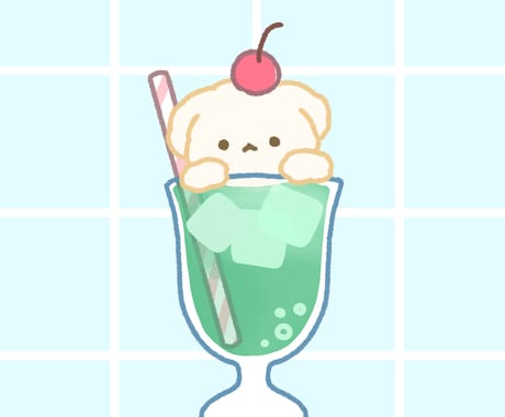ふわふわかわいい動物描きます オリジナルはもちろん、ペットやぬいぐるみをかわいいイラストに イメージ1